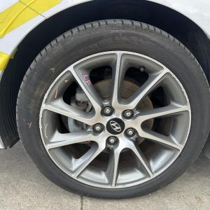 HYUNDAI I30 GD 08/2013-02/2017 LEFT FRONT WHEEL ALLOY FACTORY 17X7IN SR