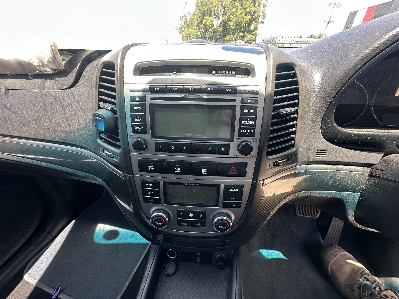 HYUNDAI SANTA FE CM 09/2009-06/2012 HEATER/AC CONTROLS CHROME KNOBS 972502B635CA