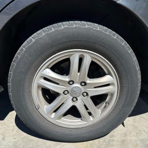 HYUNDAI SANTA FE CM 09/2009-06/2012 LEFT REAR WHEEL ALLOY FACTORY 17X7IN