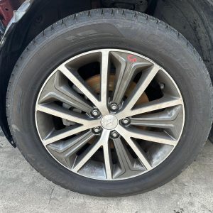 HYUNDAI TUCSON TL 06/2015-06/2018 LEFT FRONT WHEEL ALLOY FACTORY 18X7IN