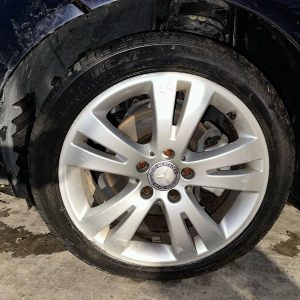 MERCEDES C CLASS 07/2007-01/2015 LEFT FRONT WHEEL ALLOY FACTORY 17X7.5IN