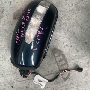 MERCEDES C CLASS LEFT DOOR MIRROR W203/S203/CL203, POWER FOLD (9 WIRE), ROUGH IN