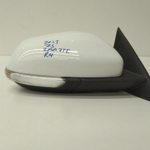 MG ZS 09/2017-2024 RIGHT DOOR MIRROR WHITE WITH POWER HEATED NON CAMERA