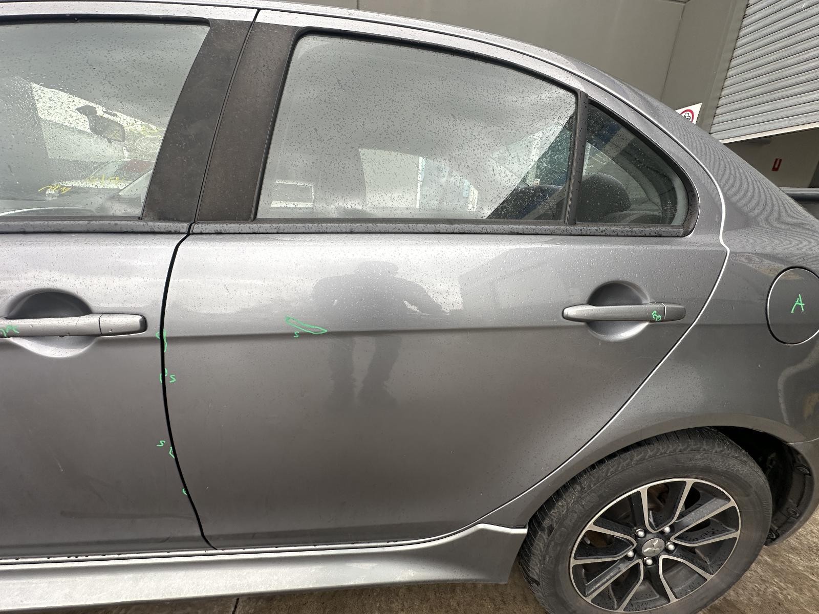 MITSUBISHI LANCER CF 11/2015-12/2017 LEFT REAR DOOR WINDOW SEDAN
