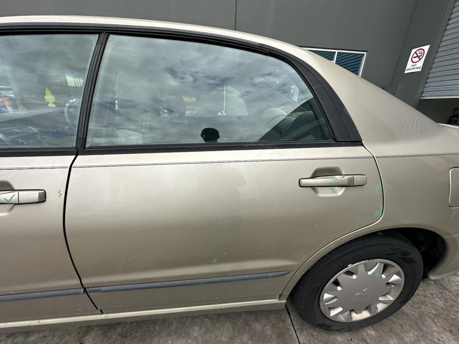 MITSUBISHI MAGNA TL-TW 07/2003-08/2005 LEFT REAR DOOR SHELL