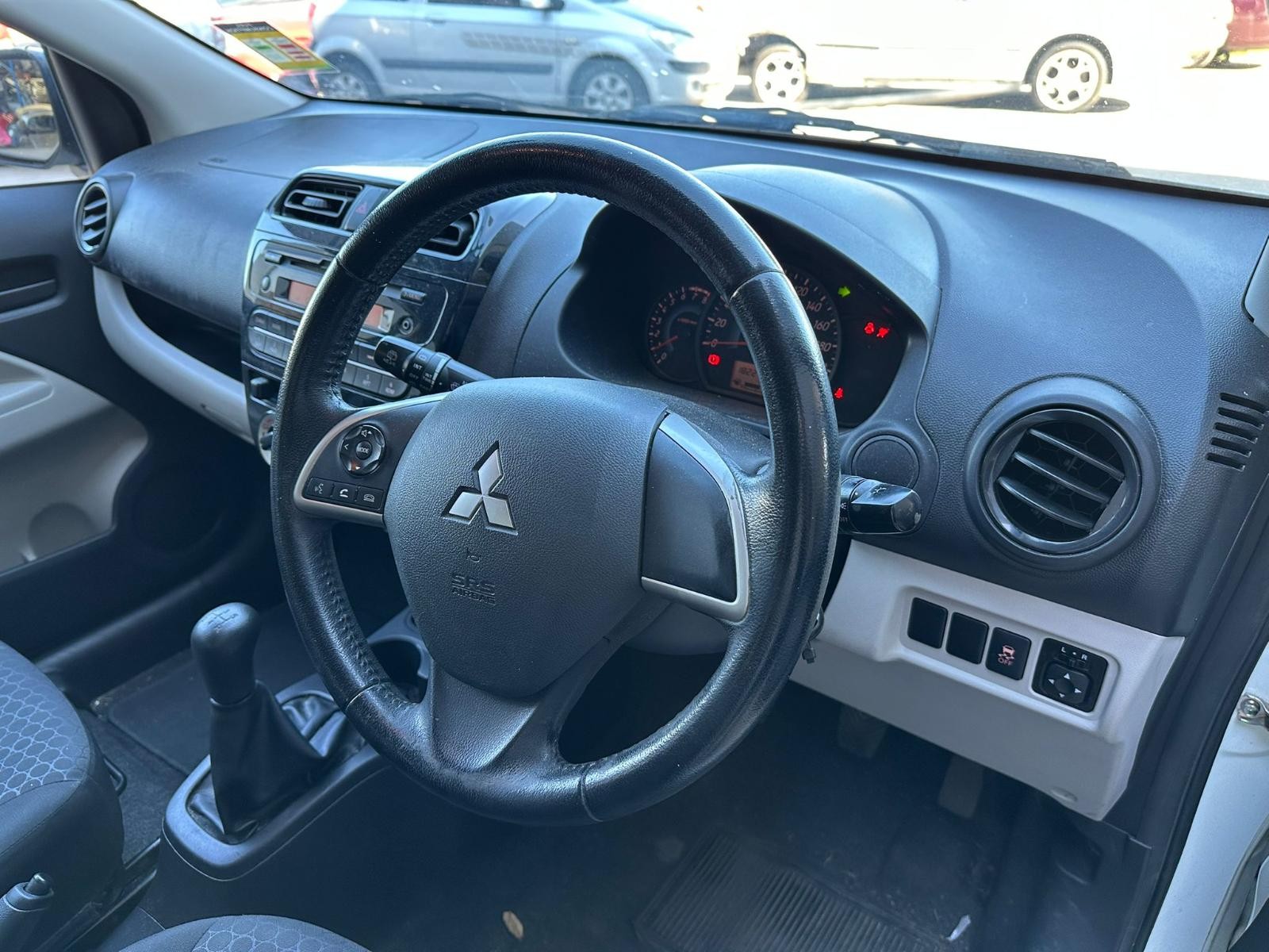 MITSUBISHI MIRAGE LA-LB 12/2012-12/2024 RIGHT REAR DOOR TRIM BLACK CLOTH HATCH - Image 8