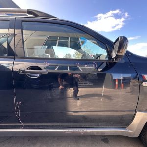 MITSUBISHI OUTLANDER ZE-ZF 12/2002-09/2006 RIGHT FRONT OUTER DOOR HANDLE BLACK