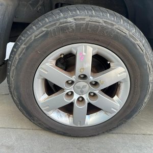 MITSUBISHI PAJERO NP 11/2002-09/2006 RIGHT REAR WHEEL ALLOY FACTORY 17IN