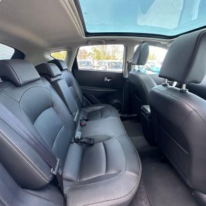 NISSAN DUALIS J10 10/2007-05/2014 RIGHT REAR 2ND SEAT LEATHER BLACK