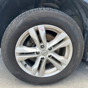 NISSAN XTRAIL T31 09/2007-12/2013 LEFT FRONT WHEEL ALLOY FACTORY 17X6.5IN