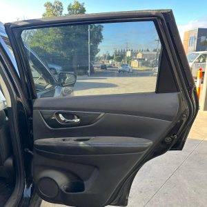 NISSAN XTRAIL T32 02/2014-07/2022 RIGHT REAR DOOR TRIM BLACK LEATHER