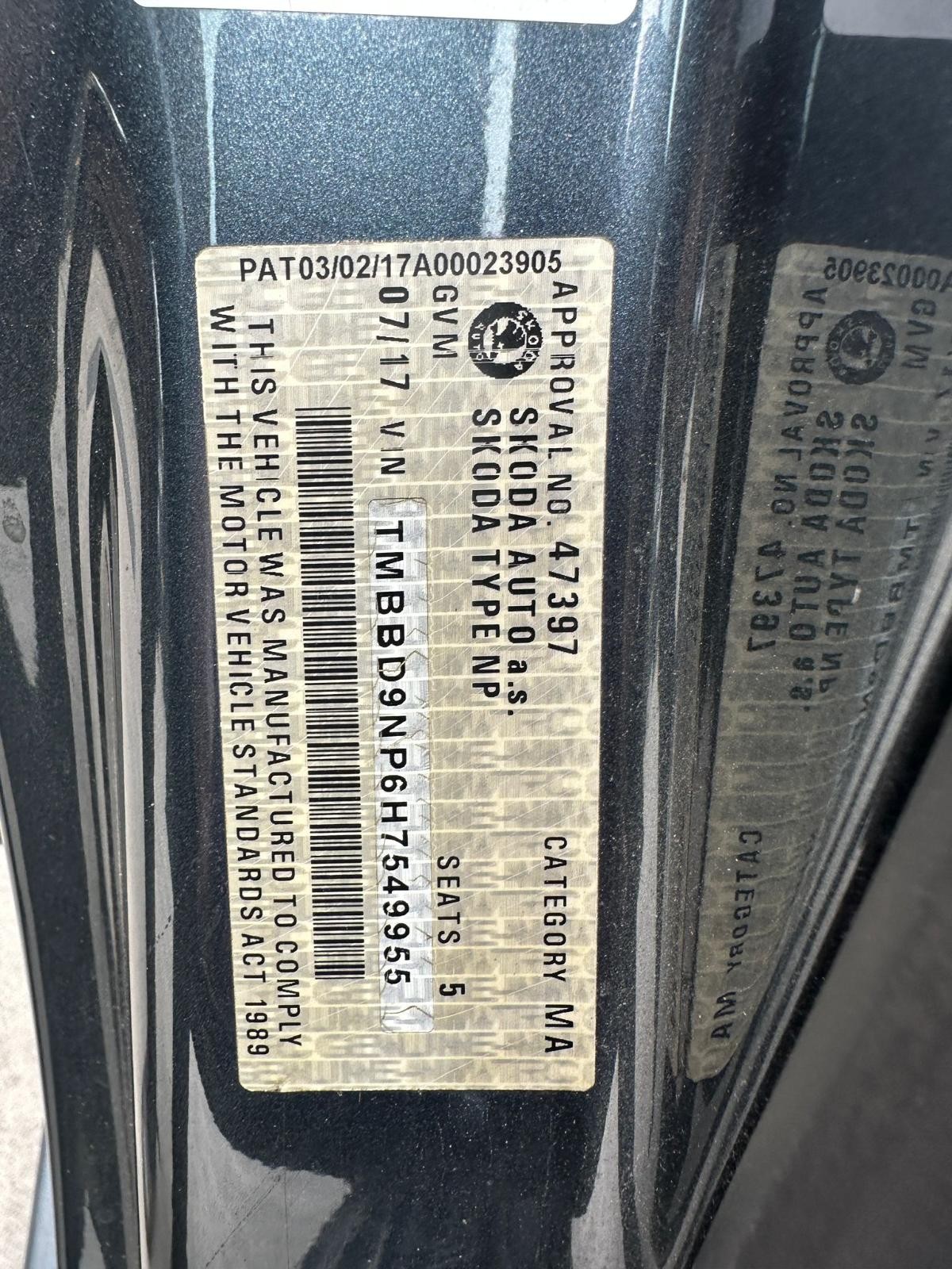SKODA SUPERB NP 03/2016-06/2024 CONSOLE - Image 11