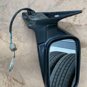SUBARU FORESTER RIGHT DOOR MIRROR BLACK TYPE, VIN JF2SF5..., 08/97-06/02 97 98 9
