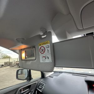 SUBARU FORESTER SJ 12/2012-08/2018 LEFT SIDE SUN VISOR W/ EYESIGHT CAMERA TYPE