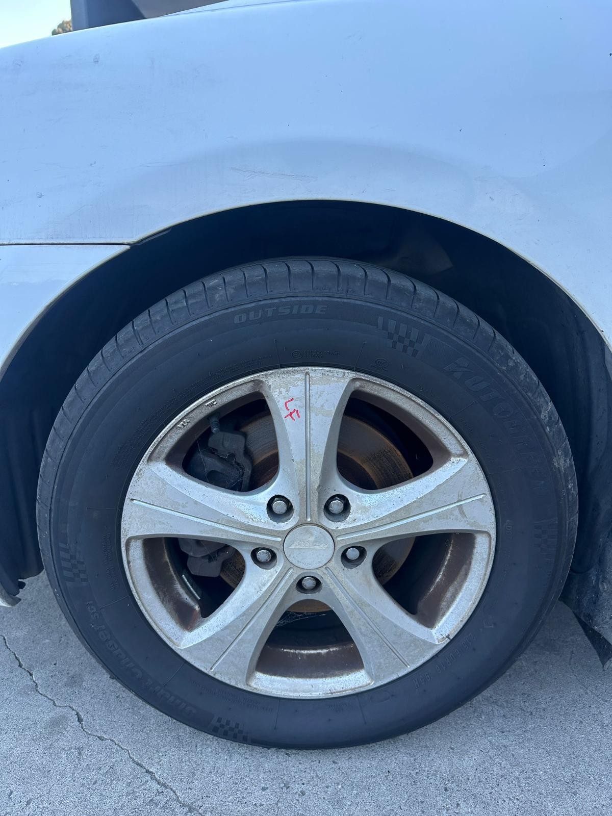 TOYOTA AURION GSV40R 10/2006-03/2012 LEFT FRONT WHEEL ALLOY AFTERMARKET