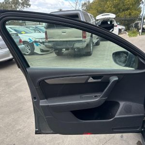 VOLKSWAGEN PASSAT 3C/MK6 B7 09/2010-05/2015 LEFT FRONT DOOR TRIM LEATHER BLACK