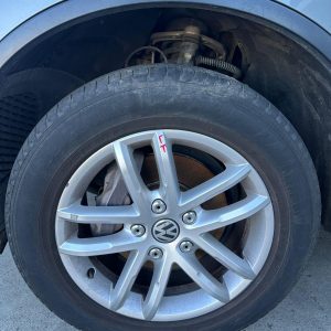 VOLKSWAGEN TOUAREG 7P 08/2014-04/2018 LEFT FRONT WHEEL ALLOY FACTORY 18X8IN