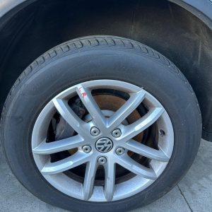 VOLKSWAGEN TOUAREG 7P 08/2014-04/2018 LEFT REAR WHEEL ALLOY FACTORY 18X8IN