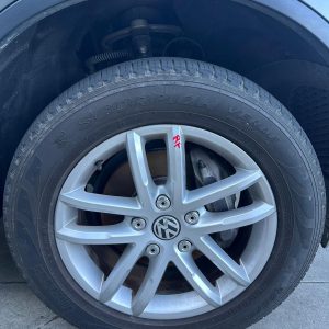 VOLKSWAGEN TOUAREG 7P 08/2014-04/2018 RIGHT FRONT WHEEL ALLOY FACTORY 18X8IN