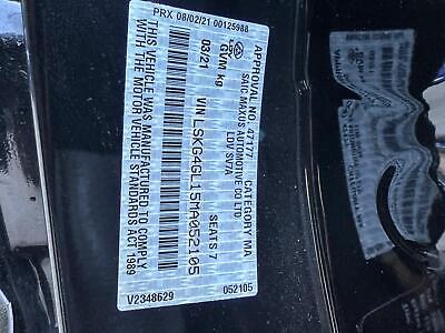 LDV G10 VAN SV7A 04/2015-08/2022 RIGHT REAR 2ND ROW SEAT BELT ONLY - Image 10