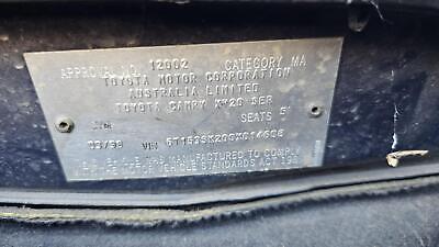 TOYOTA CAMRY SK20 08/1997-08/2002 RIGHT REAR SEAT BELT STALK ONLY SEDAN - Image 13