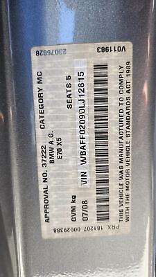 BMW X5 E70 03/2007-05/2010 FUEL PUMP & SENDER IN TANK 3.0 DIESEL P/N 16117195471 - Image 11
