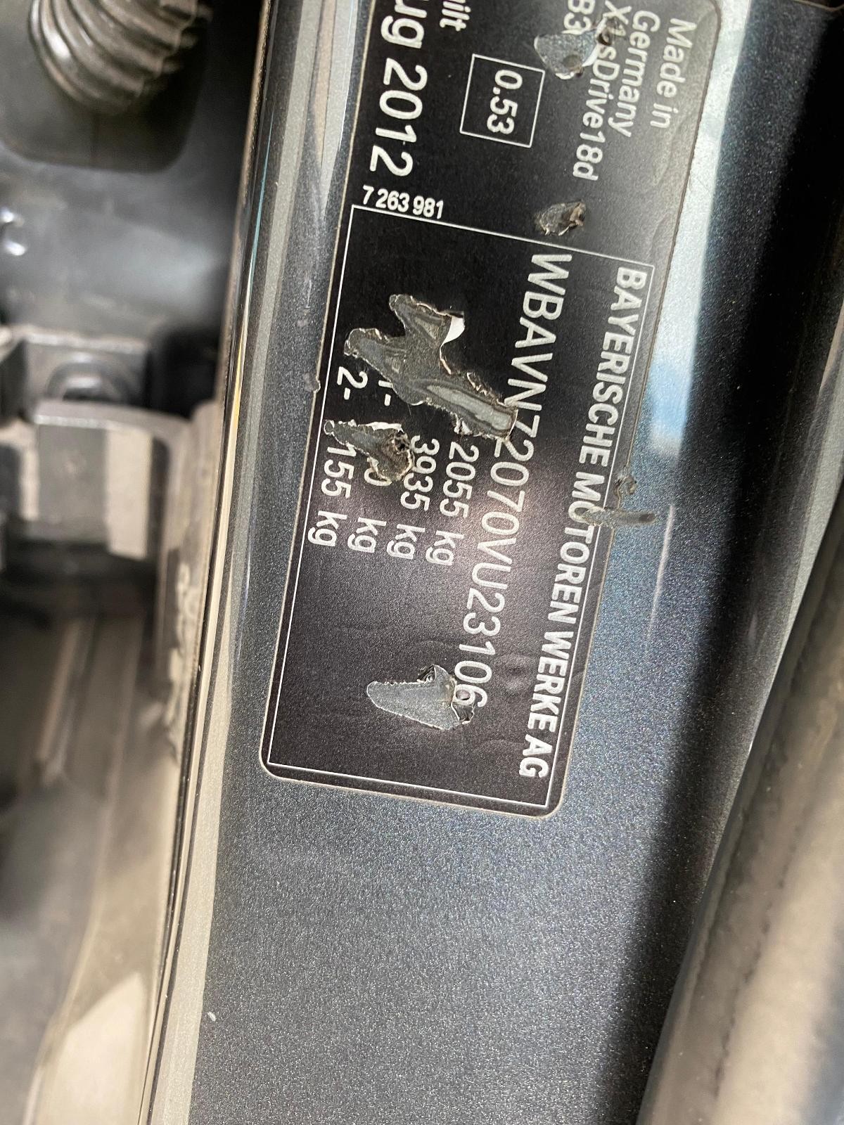 BMW X1 E84 04/2010-07/2015 LEFT REAR WINDOW REGULATOR/MOTOR P/N 51352990387 - Image 11