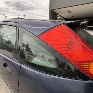 FORD FOCUS LR 01/2001-06/2005 LEFT REAR SIDE GLASS 5DR HATCH