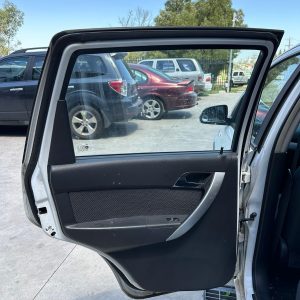 HOLDEN BARINA TK 07/2008-12/2012 LEFT REAR INNER DOOR HANDLE CHROME 5DR HATCH