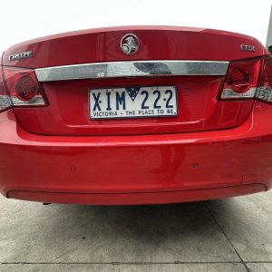 HOLDEN CRUZE JG 03/2009-02/2011 REAR BUMPER WITH PARK SENSOR TYPE CDX