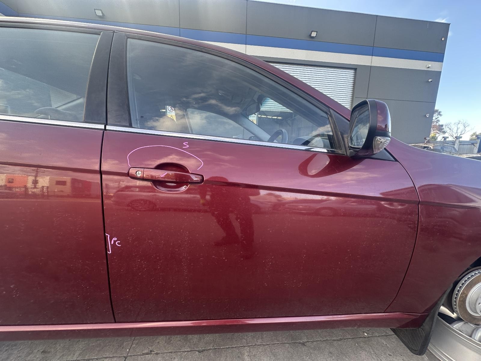 HOLDEN EPICA EP 02/2007-12/2011 RIGHT FRONT DOOR WINDOW