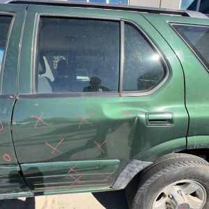HOLDEN FRONTERA MX 02/1999-12/2003 LEFT REAR OUTER DOOR HANDLE GREEN