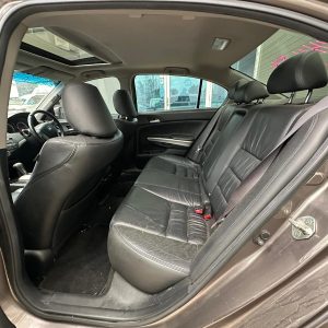 HONDA ACCORD 8TH GEN 02/2008-04/2013 2ND SEAT REAR SEAT LEATHER
