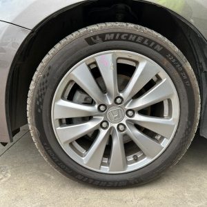 HONDA ACCORD 8TH GEN 07/2011-05/2013 LEFT FRONT WHEEL ALLOY FACTORY 17X7.5IN