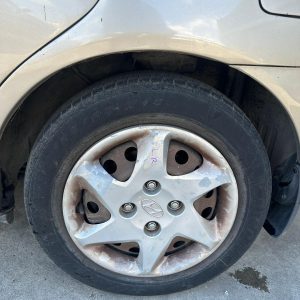 HYUNDAI ELANTRA XD 10/2003-07/2006 LEFT REAR WHEEL STEEL 15IN