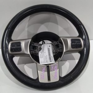 JEEP CHEROKEE KK 11/2007-10/2012 STEERING WHEEL LEATHER GREY