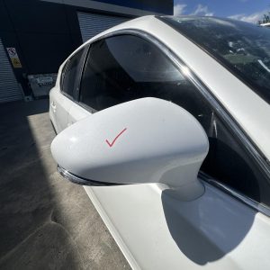 LEXUS CT200 ZWA10 12/10-12/13 RIGHT DOOR MIRROR NON FOLDING TYPE 8791076020A0