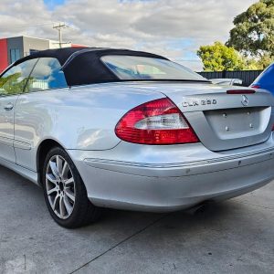 MERCEDES CLK C209/A209 06/2002-06/2009 LEFT REAR SIDE GLASS
