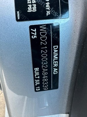 MERCEDES E CLASS W212 06/2013-05/2016 LEFT FRONT SEAT BELT ONLY SEDAN - Image 13
