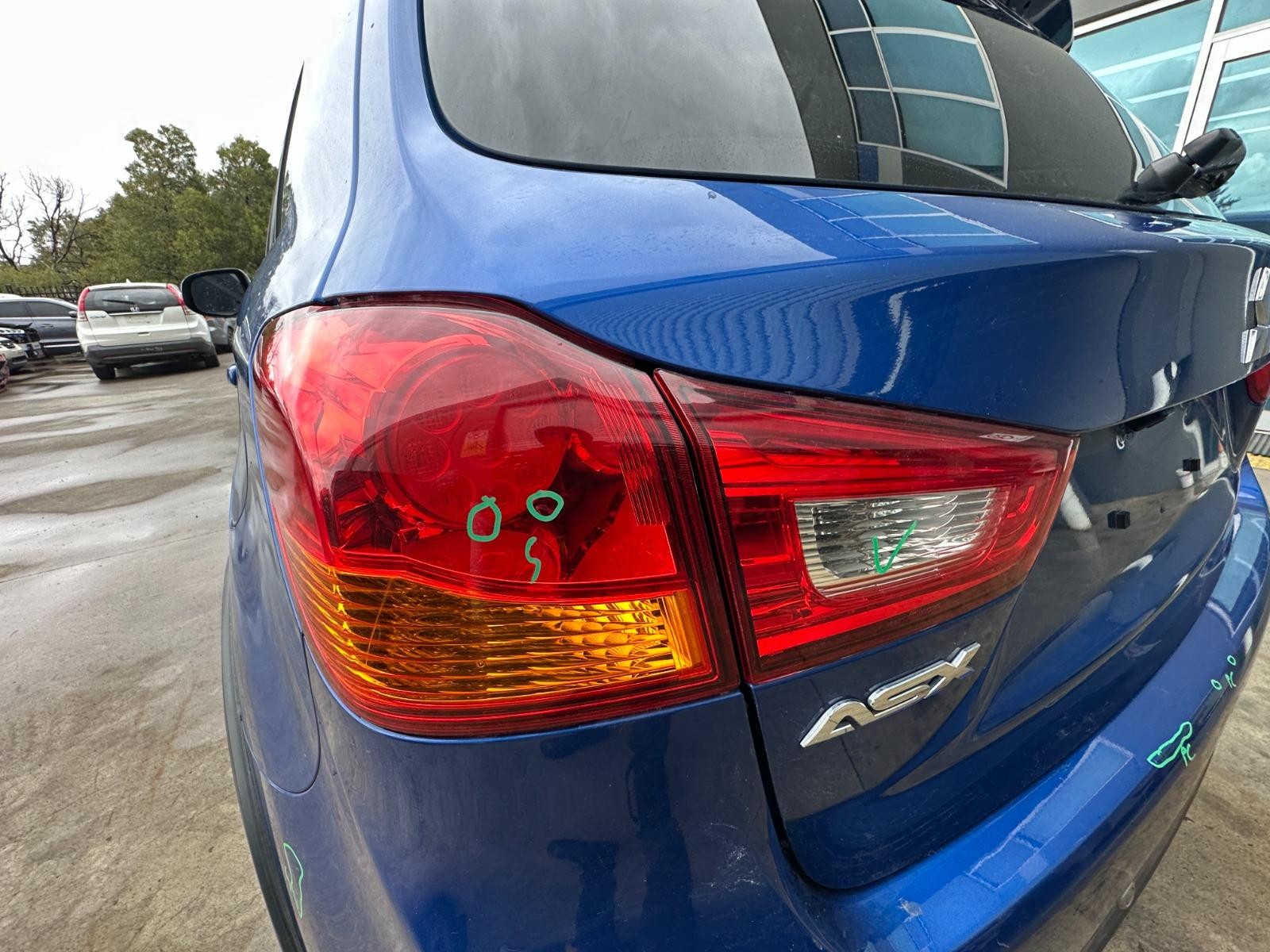 MITSUBISHI ASX XA-XC 05/2010-06/2018 LEFT SIDE REAR GARNISH TAILGATE LAMP