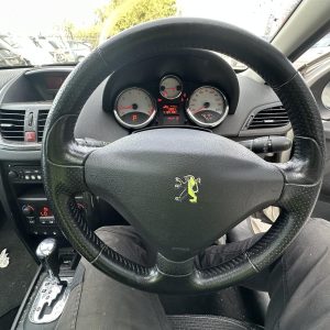 PEUGEOT 207 A7 03/2007-12/2012 STEERING WHEEL LEATHER