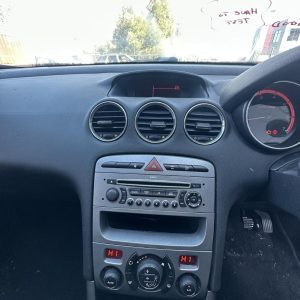 PEUGEOT 308 T7 09/2007-07/2011 HEAD UNIT RD4 SILVER