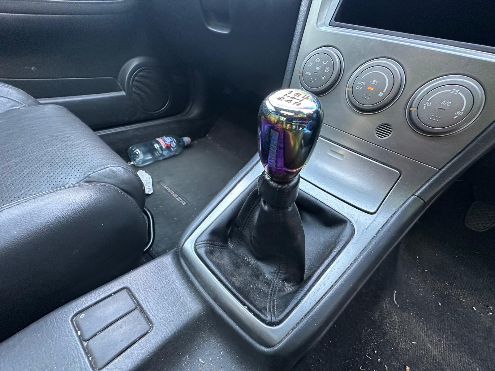 SUBARU IMPREZA 09/2005-06/2007 GEAR STICK AFTERMARKET KNOB MANUAL