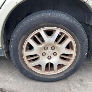 SUBARU OUTBACK 4TH GEN 07/2003-08/2006 LEFT REAR WHEEL ALLOY FACTORY 16X6.5IN