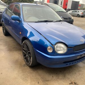 TOYOTA COROLLA 10/1998-11/2001 RIGHT FRONT WINDOW REG/MOTOR AE112, POWER