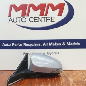 TOYOTA COROLLA LEFT DOOR MIRROR ZRE182R/ZWE186R, HATCH, MANUAL FOLDING TYPE, 10/