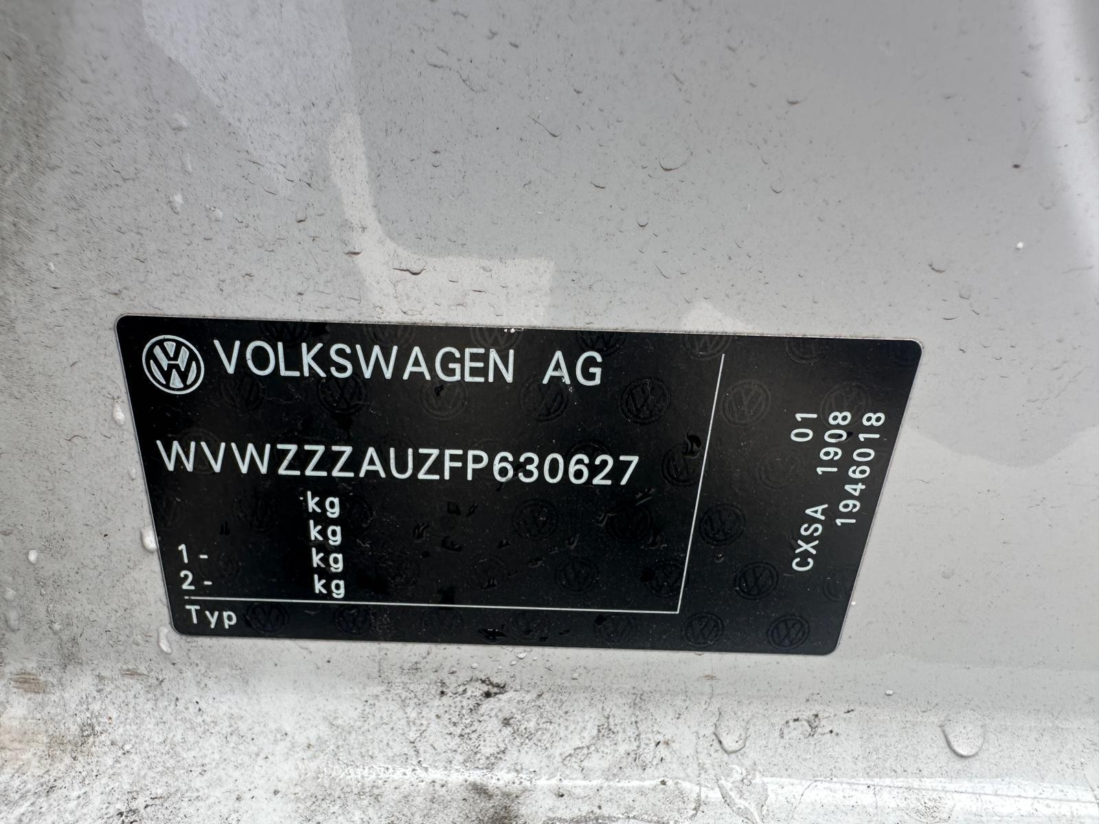 VOLKSWAGEN GOLF GEN 7 11/2012-08/2020 FUEL TANK PETROL - Image 13