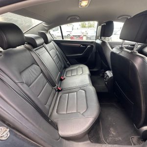 VOLKSWAGEN PASSAT 3C/MK6 B7 09/2010-05/2015 RIGHT REAR 2ND SEAT LEATHER BLACK