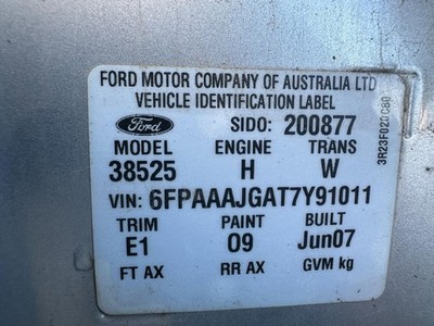 FORD TERRITORY SX-SY MKII 05/2004-04/2011 TAILGATE WIPER MOTOR 4 PIN PLUG TYPE - Image 9