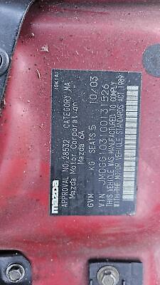 MAZDA 6 GG/GY 09/2002-07/2005 CONSOLE SERIES 1 BLACK - MMM Auto Centre